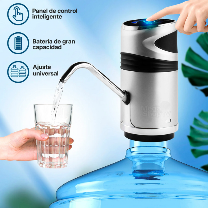 Dispensador De Agua Recargable Táctil